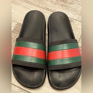 Gucci slides..